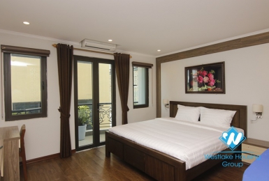 Studio with living sapce up to 45sqm for rent in Hai Ba Trung, Hanoi.